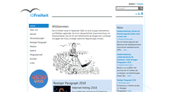 Desktop Screenshot of freiheit-liberte.ch